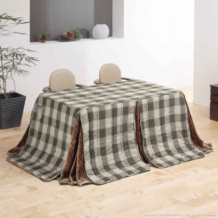 【北海道・沖縄・離島配送不可】【代引不可】こたつ布団 コタツ布団 ダイニングこたつ用 295×240cm 135..