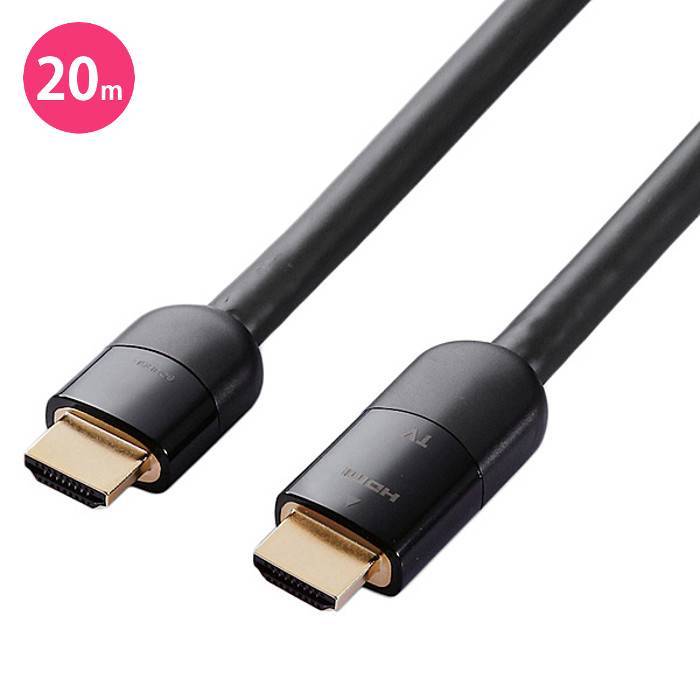 ڲ졦ΥԲġۡԲġHDMI֥ Full HD ͥå б 20m ֥å 쥳 DH-HDLMN20BK