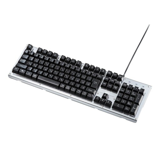 【代引不可】キーボード ゲーミング用 重厚感のあるメタルボディ バックライト機能付き メンブレン パソコン PC サンワサプライ SKB-WAR3 【代引不可】キーボード ゲーミング用 重厚感のあるメタルボディ バックライト機能付き メンブレン パソコン PC サンワサプライ SKB-WAR3