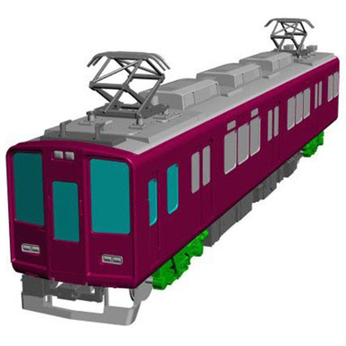 【沖縄・離島配送不可】HOゲージ 限定 阪急8000系 プラキット スペシャルセット 2輌トータルセット 鉄..