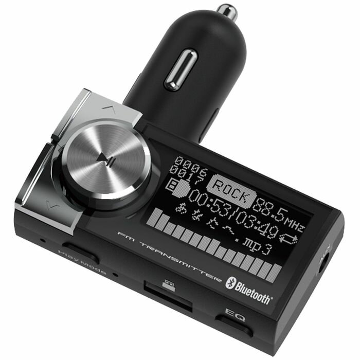 【あす楽】Bluetooth FMトランスミッター EQ AUX MP3プレーヤー付 カシムラ KD-217