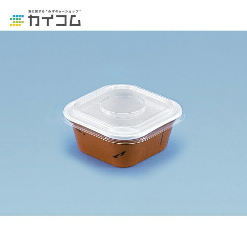 Rakuten - 【丼容器・弁当箱】どん重 透明フタ サイズ : 142×142×18mm 入数 : 800