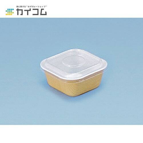 乐天商城 - 【丼容器・弁当箱】どん重(小)透明フタ サイズ : 118×118×18mm 入数 : 800