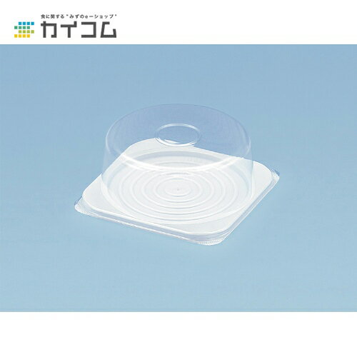 乐天商城 - エスコンF140(透明フタ) サイズ : 138×138×50mm 入数 : 1200