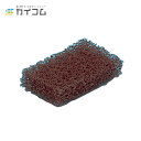 がんこたわし荒目(薄茶) サイズ : 83×104mm 入数 : 60