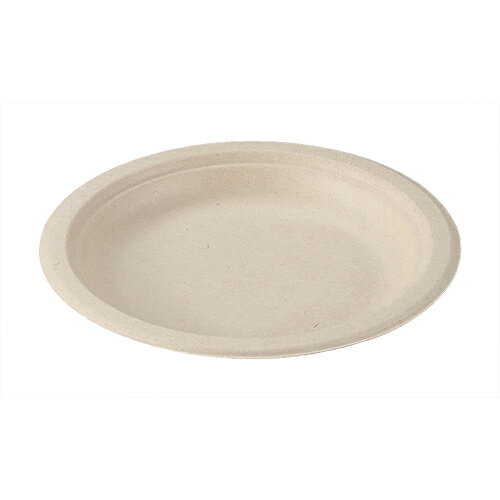 モールド丸皿6インチ (未晒し) TM-P120 サイズ : φ152×16mm 入数 : 50 電子レンジ対応