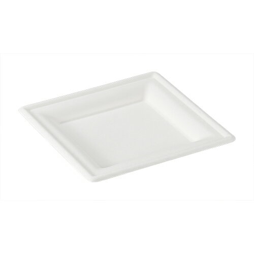 Rakuten - モールド角皿6インチ (白) TM-P302 サイズ : 155×155×14.7mm 入数 : 50 電子レンジ対応