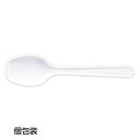 大スプーン(白)(個包装) サイズ : 130mm 入数 : 3000