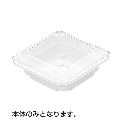 乐天商城 - RHF ラトフ 13-13B(白) フタ別 サイズ : 129×129×36mm 入数 : 800 電子レンジ対応