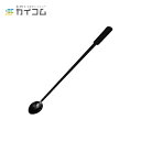 マドラースプーン (小) 黒 バラ サイズ : 130mm 入数 : 5000