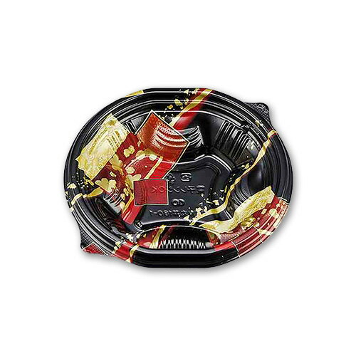 Rakuten - BFN丸丼180-1 舞絹黒赤本体 サイズ : 180×174×41mm 入数 : 600