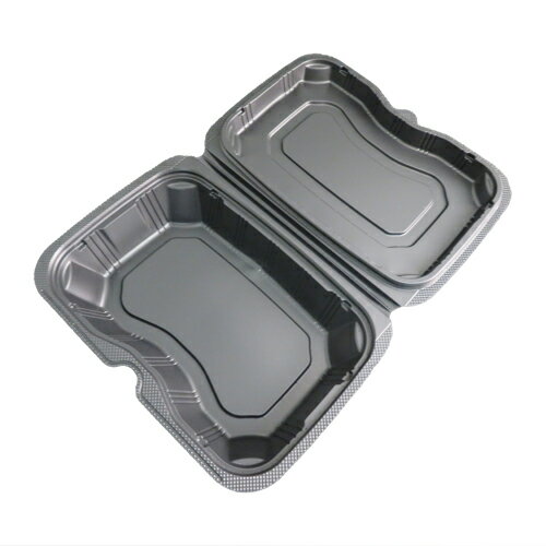 乐天商城 - バイオデリカ シェルBOX60 黒 サイズ : 235×165×本体の高さ46/蓋の高さ22mm 入数 : 200