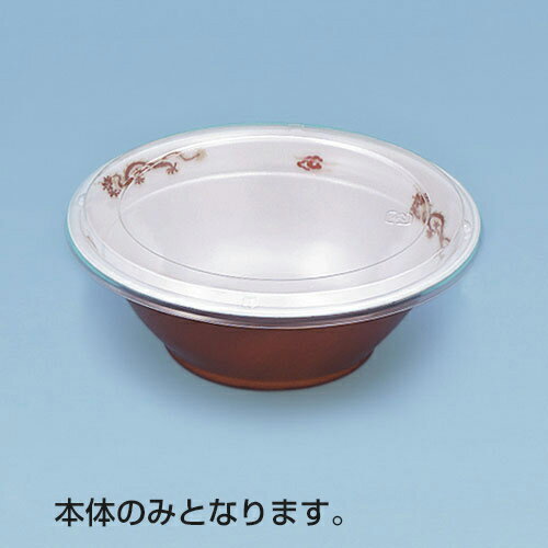 ラーメン(中)龍外赤 本体 サイズ : 190φ×70mm 入数 : 450