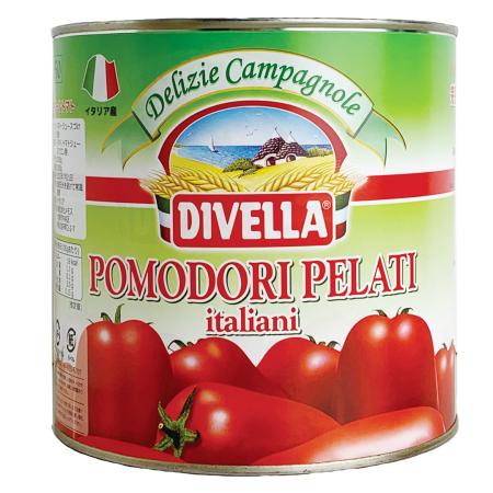 乐天商城 - DIVELLA完熟ホールトマト缶2500g×6缶 DIVELLA サイズ : 2500g 入数 : 6 業務用 まとめ買い| スパゲッティ スパゲティー パスタ麺トマト缶 パスタソース イタリアン イタリア イベント レストラン