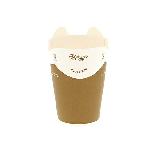 HEIKO バタフライカップ 6オンス (180ml) 800個入り 97mm口径 使い捨て ホット クラフトサイズ : 口径97×底径58×高108mm入数 : 800テイクアウト ドリンク カフェ 使い捨て イベント 紙コップ 紙カップ 業務用 キッチンカー
