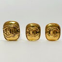 【中古】CHANEL シャネル ココマーク イヤリング ブローチ セット ヴィンテージ ゴールド GP 94P アクセサリー レディース 美品