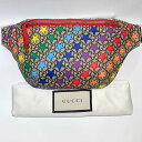 【中古】GUCCI グッチ GGスプリーム チルドレンズ スター ウエストバッグ 502095 レア 美品(4)
