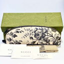 【中古】GUCCI グッチ ハーバリウム ペンケース ポーチ 662130 バラ 花柄 箱 レディース ファッション小物 筆記用具 小物入れ 未使用品
