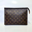 【中古】Louis vuitton ルイヴィトン ポシェット トワレット 26 M47542 AN0941 モノグラム セカンドバッグ クラッチバッグ ファショ...