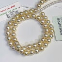 AKOYA ナチュラル 無調色 アコヤ パール ネックレス ルース P8-9mm 天然 本真珠 レディース アクセサリー 新品