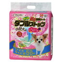 香る消臭シート ダブルストップ小型犬用 フレッシュフローラルの香り ワイド 58枚 ペット用品・犬用(4)