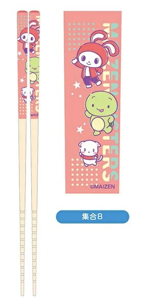 Rakuten - まいぜんシスターズ マイ箸コレクション マイッキー&ぜんいち 集合B　21cm 【ゆうパケット発送】