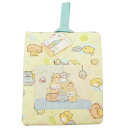 すみっコぐらし シューズケース アイボリー シューズバッグ キルティング 学童用品
