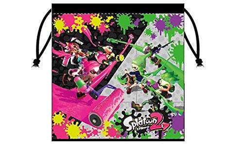 Splatoon2 スプラトゥーン2 巾着 Mサイズ SPT-758 ナフキン袋・コップ袋 Splatoon ...