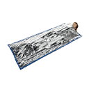 アルミ寝袋(ポーチ付き)ST-22 約100×200cm 防災グッズ(3)