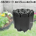どめどめシート 高15cm×長3m巻 第一ビニール 土と芝の根 【ガーデニング プランター 土留め 土止め 根止め 菜園 園芸 家庭菜園 簡単 野菜作り ガーデ...
