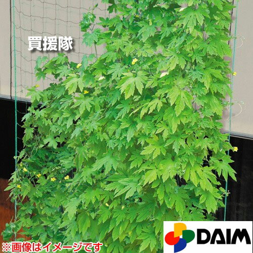 第一ビニール 緑のカーテン サイドロープ付 緑のカーテンネット 3.6m×5m【緑のカーテンネット 交換 換え 替え 園芸ネット DAIM ネット サイドロープ付 吊下げ 吊り下げ グリーンカーテン 緑のカーテン 緑カーテン 熱中症対策 熱中症予防】【おしゃれ おすすめ】[CB99]