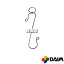 第一ビニール バラ用フック 20P全長7cm 【第一ビニール バラ用フック 20P全長7cm バラ フック 誘引 リング状 菜園 園芸 ガーデニング 家庭菜園 ...