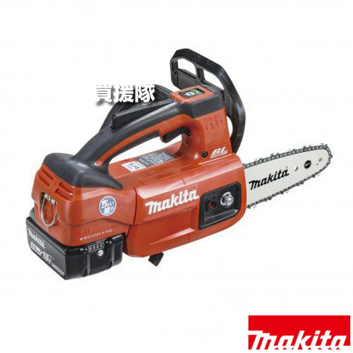 マキタ 18V 充電式チェンソー ガイドバー長150mm M11 薄刃 赤 MUC154DGNR 【18Vリチウムイオンバッテリ..