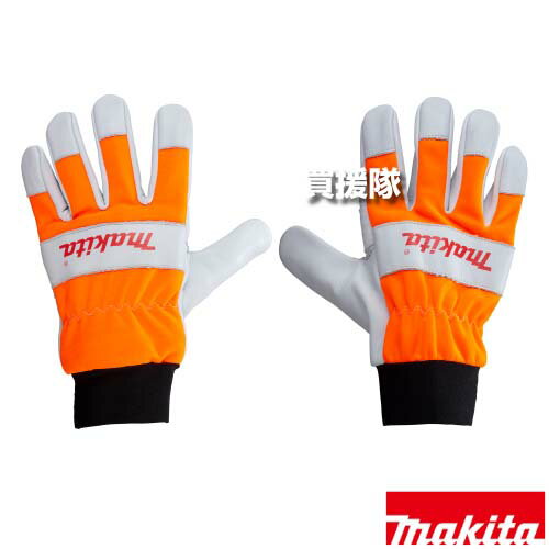 マキタ 耐切創グローブ M A-78433 【左手甲部 防護 EN ISO 11394-4クラス0 手袋 林業 土木工事 造園 チ..
