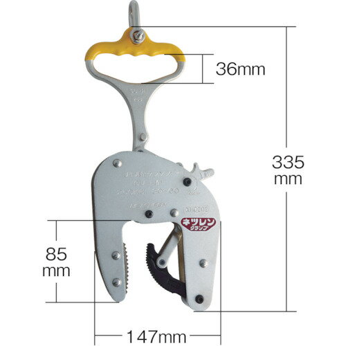 【ポイント10倍】三木ネツレン(株) NETSUREN CU-H型(60) 250KG U字溝竪吊クランプ F3000 【DIY 工具 TRUSCO トラスコ 】【おしゃれ おすすめ】[CB99]