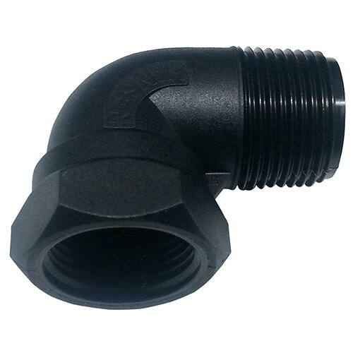 株式会社イリテック 樹脂継手 ストリーエルボ(F×M)1 1/2×1 1/2 KSL-40 【イリテック 樹脂継手 ストリーエルボ(F×M)1 1/2×1 1/2 KSL-40 メス×オス IRRITEC いりてっく 樹脂ネジ 継ぎ手 めす×おす】【おしゃれ おすすめ】[CB99]