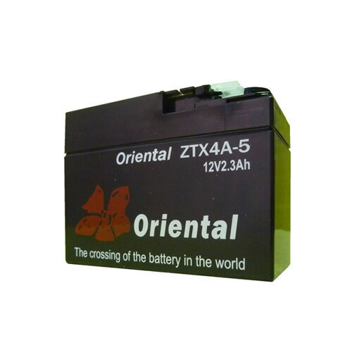 Oriental バイク用密閉型 バッテリー ZTX4A-5 MF 【バイク バッテリー 密閉式 ZTX4A-5 MF】【おしゃれ おすすめ】[CB99]