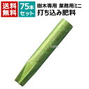 グリーンパイル 樹木専用 打込肥料 業務用 ミニ (75本セット) 3cm×20cm 180g G-180 【地面 打ち込み 肥料 持続性 公園 庭園 街路樹 ...