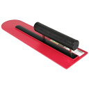 【ポイント10倍】 緑長 カラーモルタルコテ400 400mmレッド 【FJtools 緑長 カラーモルタルコテ400 400mmレッド 大工道具 左官鏝 モル...