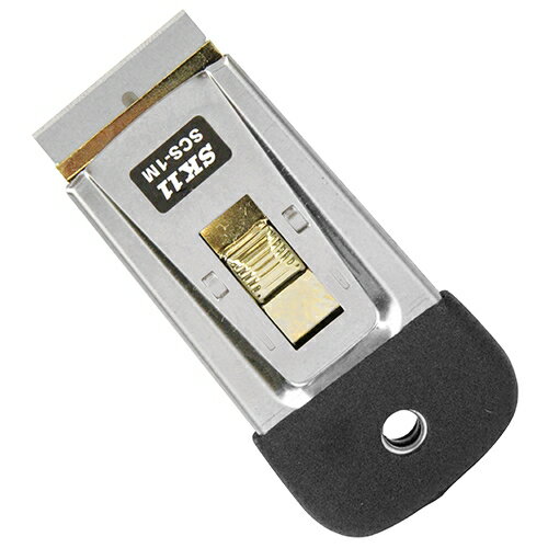 【ポイント10倍】 SK11 替刃式スクレーパー ミニ SCS-1M 【FJtools 粘着物はがし 汚れ落とし 削り落と..