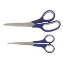 【ポイント10倍】 E-Value 事務用はさみセット 2本組 【FJtools E-Value 事務用ハサミセット 2本組 大工道具 金切鋏・カッター 販促 ...