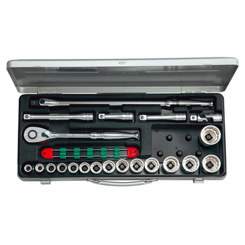 ★ポイント最大10倍＆最大400円OFFクーポン★12月1日限定★[KTC工具] 12.7sq.ソケットレンチセット[21点] TB415BX【おしゃれ おすすめ】 [CB99]