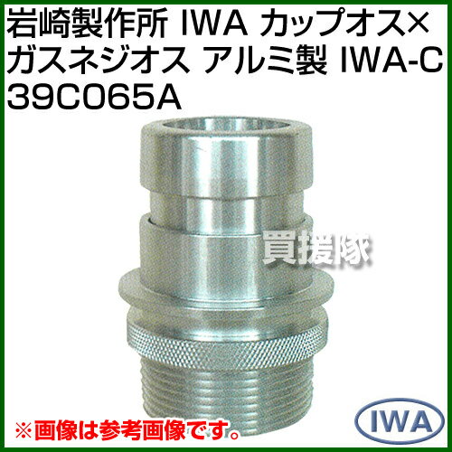 ★最大400円OFFクーポン★6月3日まで★岩崎製作所 IWA カップオス×ガスネジオス アル...