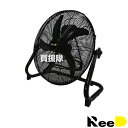 ReeD フロアファン 45cm 扇風機 床置き型 ブラック RD-YF451-BK 【樹脂 羽根 業務用扇風機 大型扇風機 工場扇 業務用 工場用 扇風機 強...