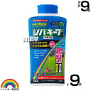 レインボー薬品 シバキーププラスV 1kg×9本 【日本芝 高麗芝 芝生に生える雑草だけを枯らす 芝生用除草剤 除草 雑草予防 肥料入り そのまま使える 一年生イネ科雑草 多年生 広葉雑草 除草剤 クローバー スギナ リュウノヒゲ 観賞用ジャノヒゲ】【おしゃれ おすすめ】[CB99]