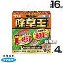 フマキラー カダン除草王オールキラー粒剤 4kg×4箱セット 【雑草 対策 根根まで枯らす 草 葉 茎 雑草対策 ガーデニング 園芸 薬剤 粒 顆粒 粒状 粒タイプ 薬 安心 散布 除草剤 家庭用 笹 スギナ ヨモギ ススキ など】【おしゃれ おすすめ】[CB99]