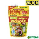 ★ポイント最大5倍&最大1000円OFFクーポン★5月1日限定★ハイポネックス マグァンプK 中粒 200g 【植物栽培 用 肥料土に1回混ぜ込むだけ 長く効く...