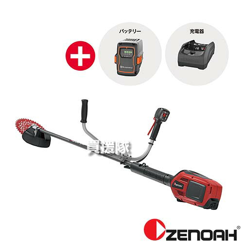 納期について：【取寄】通常3〜5日の発送予定(土日祝除く) 【草刈機 充電式 電動 フルセット コードレス ハイパワー 両手ハンドル 軽量 左右対称 庭 畦 堤防 空き地 公園 施設 営農 雑草 農地 果樹園 農業 資材 園芸 造園 プロ用 バッテリー 充電器付 排気ガスゼロ チップソー 刈刃】 お得なバッテリー・充電器セット！ 仕様 メーカー　　ゼノア 品名　　肩掛式 バッテリー刈払機セット BCi260W-PRO KIT 品番　　970850902 本体サイズ(全長×全高×全幅)　　約1925×451×565mm 重量　　約3.6kg モーターのタイプ　　BLDC(ブラシレス) バッテリー電圧　　36V 刈刃　　チップソー 10インチ ハンドルタイプ　　両手 ハーネス　　シングルハーネス セット品　　バッテリー 40-B140X、充電器 40-C80 付属品　　刈刃(チップソー 10インチ)、ハーネス(シングルハーネス)