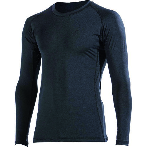 【ポイント10倍】おたふく JW-643 BT パワーストレッチデオドランド ロングスリーブ クルーネックシャツ ブラック 3L JW-643-11-3L 【DIY 工具 TRUSCO トラスコ 】【おしゃれ おすすめ】[CB99]