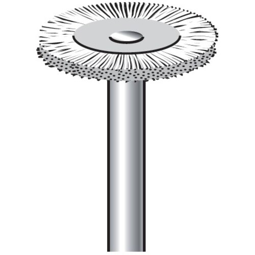 【ポイント10倍】ナカニシ ステンレスワイヤーブラシ 10本入 ホイール型 φ15×1.5×軸φ3 線φ0.1 50422 【DIY 工具 TRUSCO トラスコ 】【おしゃれ おすすめ】[CB99]